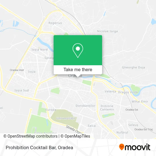 Prohibition Cocktail Bar map