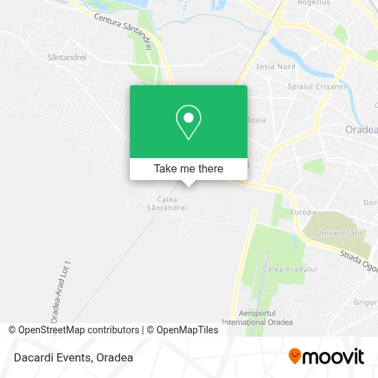 Dacardi Events map