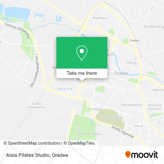 Alaia Pilates Studio map