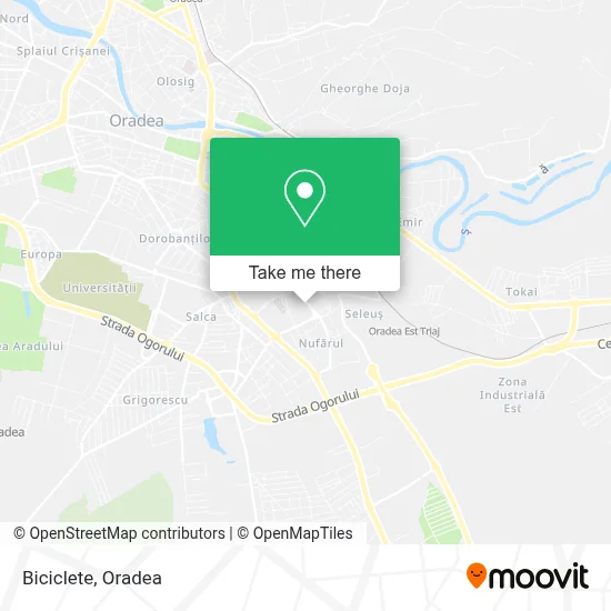 Biciclete map