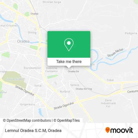 Lemnul Oradea S.C.M map
