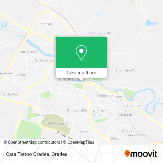 Cata Tattoo Oradea map