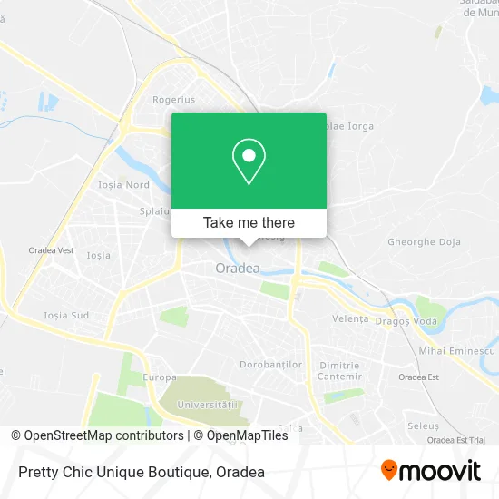 Pretty Chic Unique Boutique map