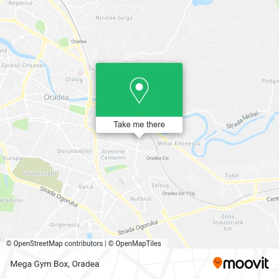 Mega Gym Box map