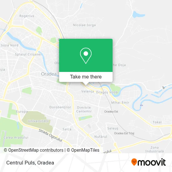 Centrul Puls map