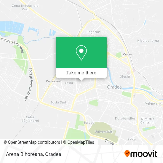 Arena Bihoreana map