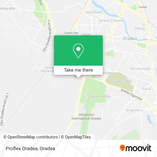 Proflex Oradea map