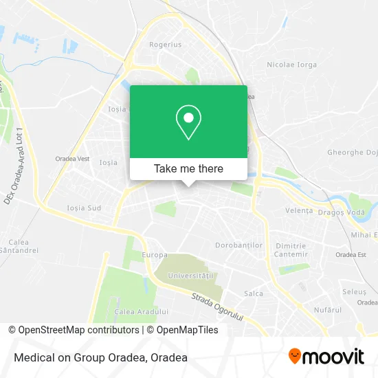 Medical on Group Oradea map