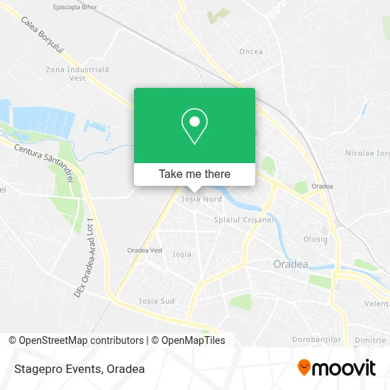 Stagepro Events map