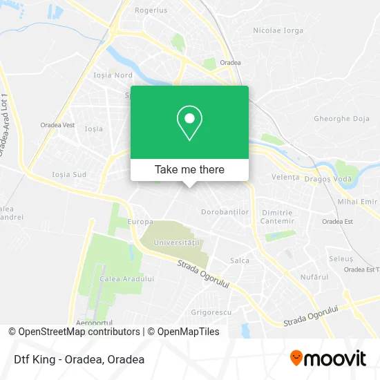 Dtf King - Oradea map