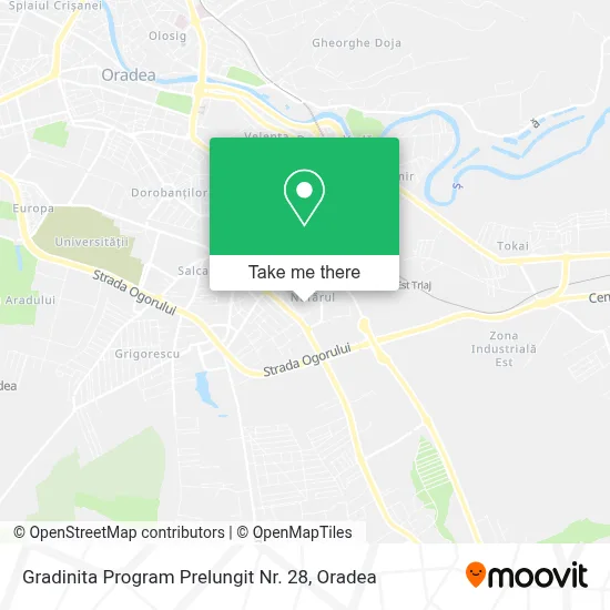 Gradinita Program Prelungit Nr. 28 map
