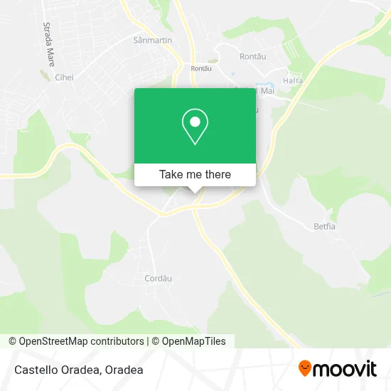 Castello Oradea map