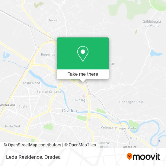 Leda Residence map