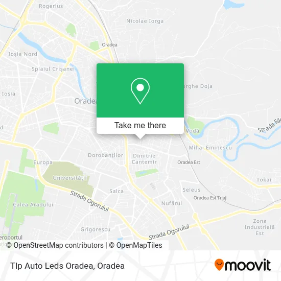 Tlp Auto Leds Oradea map