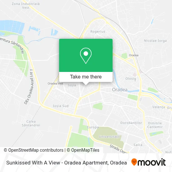 Sunkissed With A View - Oradea Apartment map