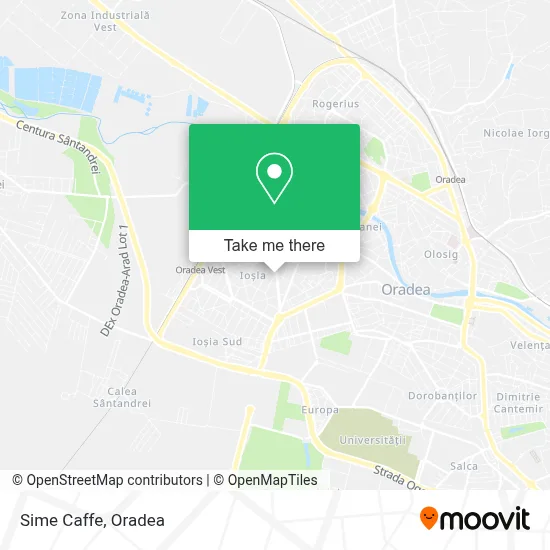 Sime Caffe map