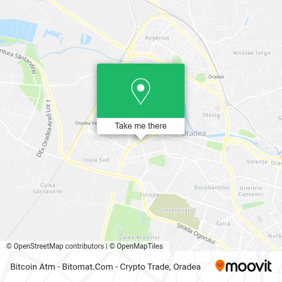 Bitcoin Atm - Bitomat.Com - Crypto Trade map