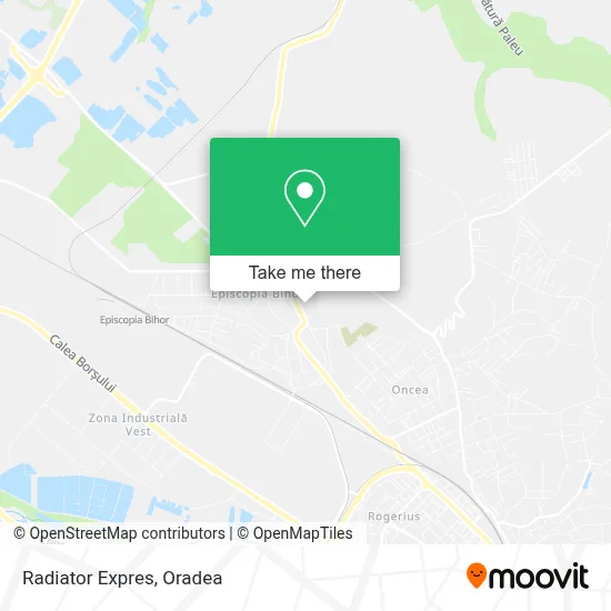 Radiator Expres map
