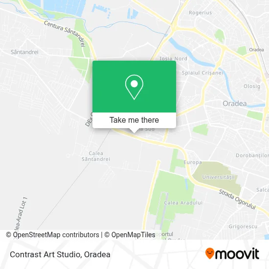Contrast Art Studio map