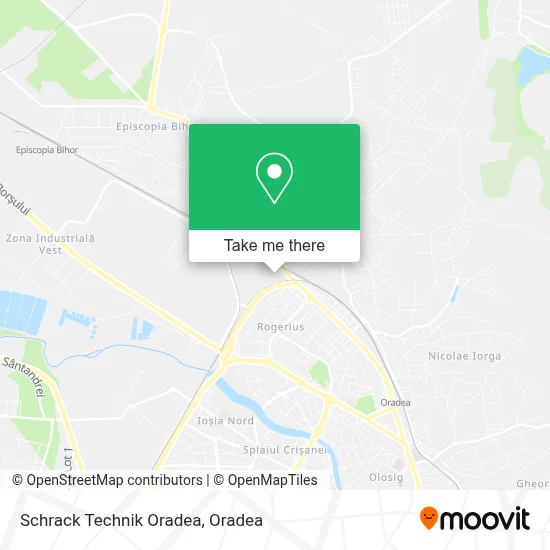 Schrack Technik Oradea map