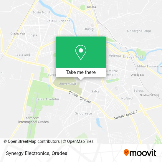 Synergy Electronics map