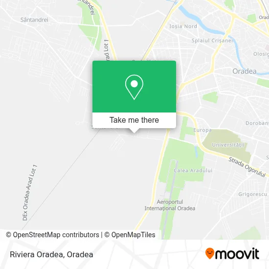 Riviera Oradea map