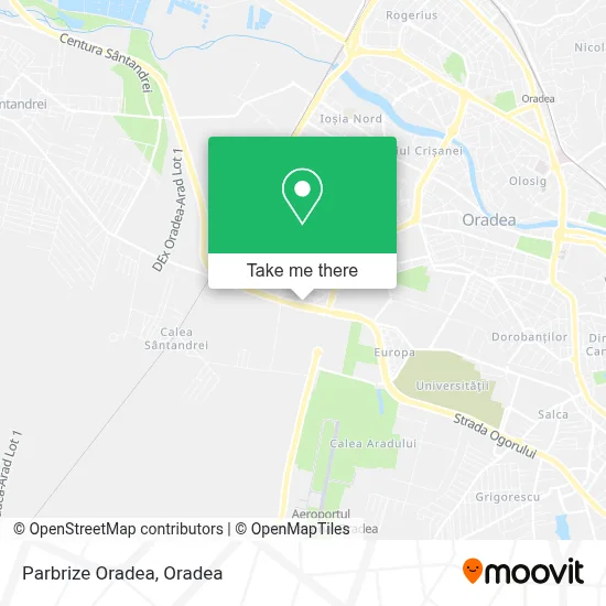 Parbrize Oradea map