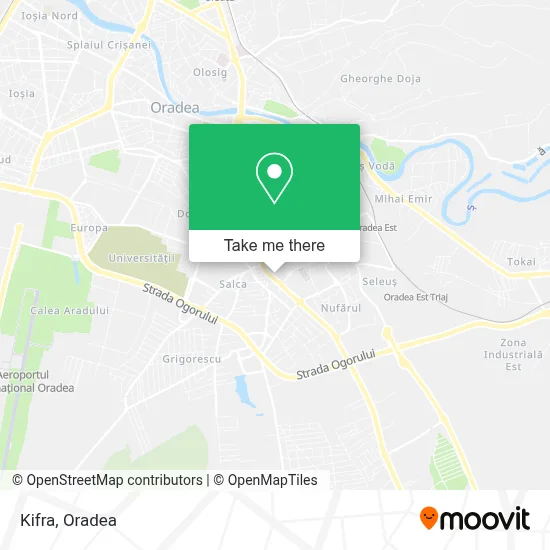 Kifra map