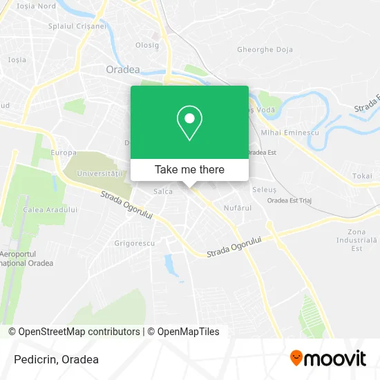 Pedicrin map