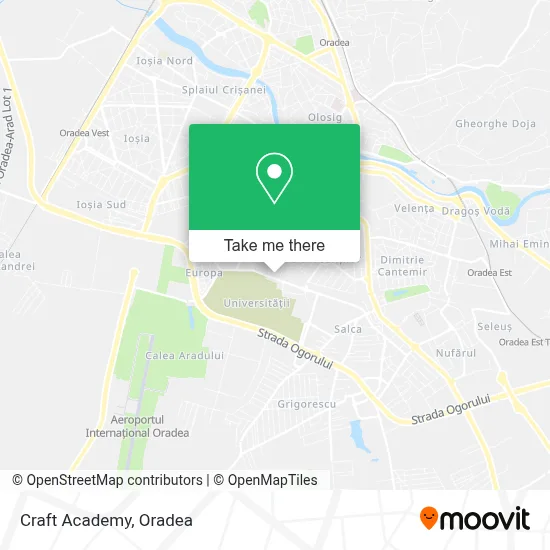 Craft Academy map