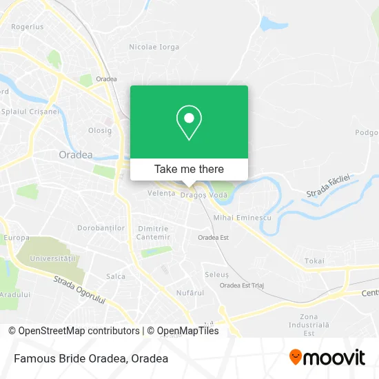 Famous Bride Oradea map