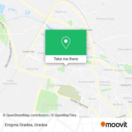 Enigma Oradea map