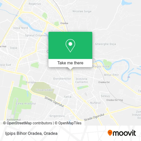 Ijpips Bihor Oradea map
