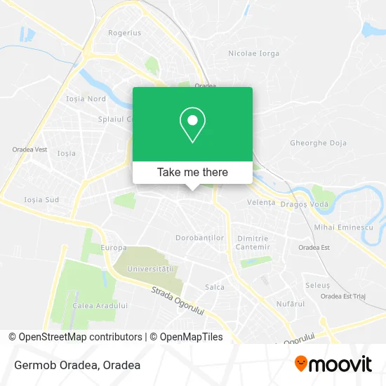 Germob Oradea map