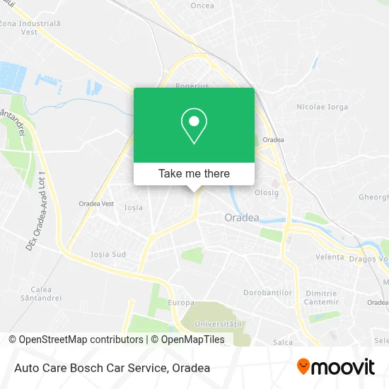 Auto Care Bosch Car Service map