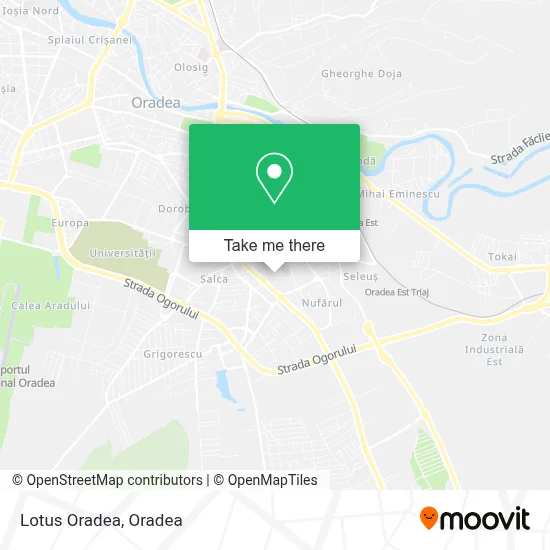 Lotus Oradea map