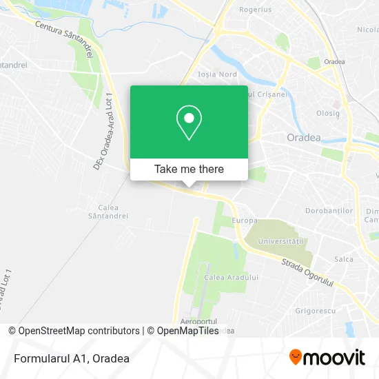 Formularul A1 map