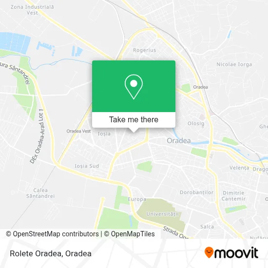 Rolete Oradea map