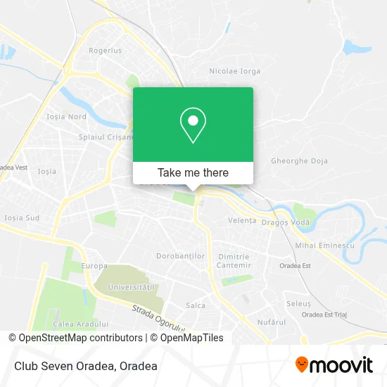 Club Seven Oradea map