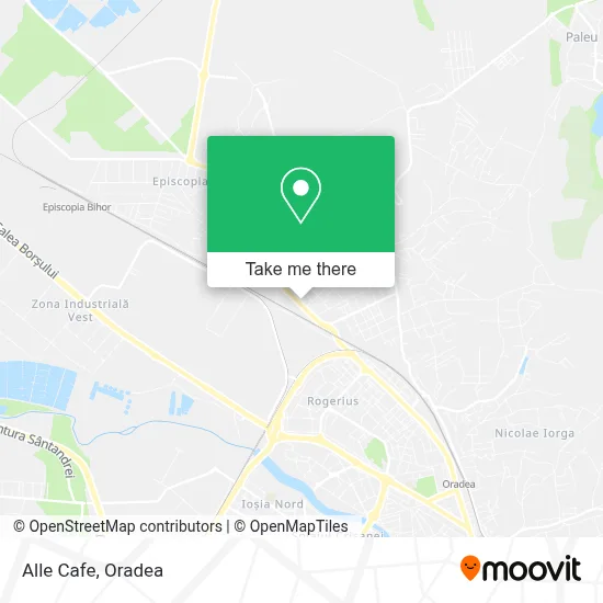 Alle Cafe map