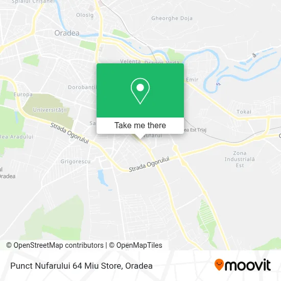 Punct Nufarului 64 Miu Store map