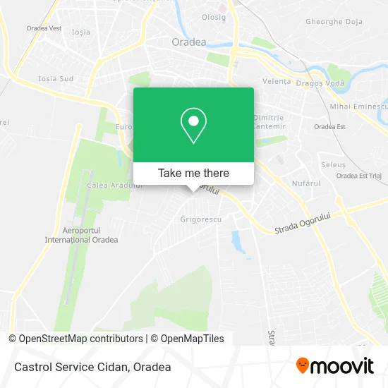 Castrol Service Cidan map