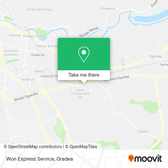 Won Express Service map