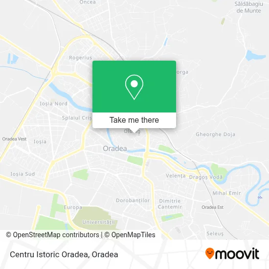 Centru Istoric Oradea map