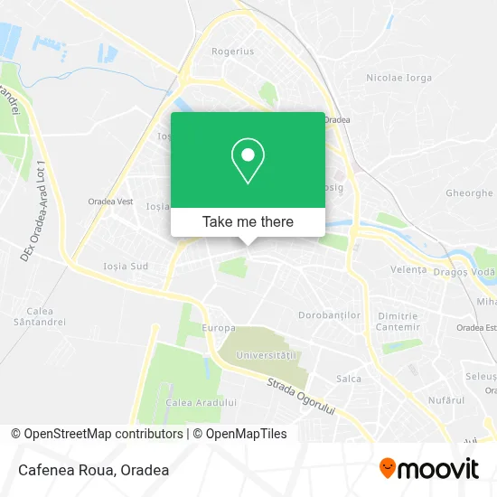 Cafenea Roua map