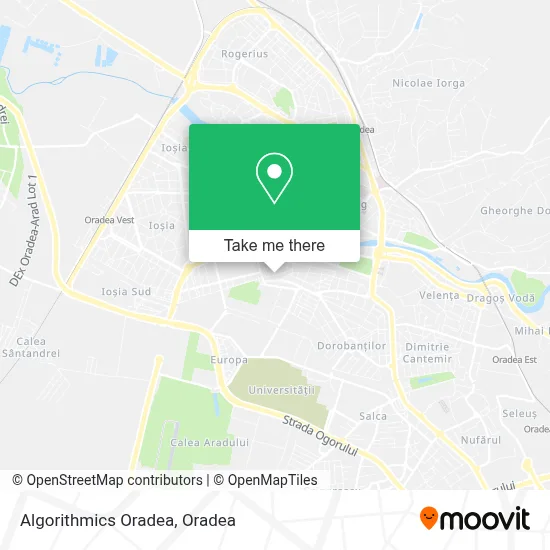 Algorithmics Oradea map