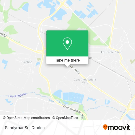 Sandymar Srl map