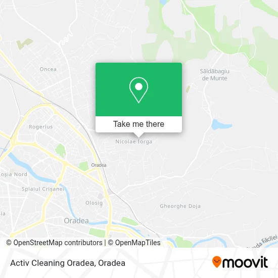 Activ Cleaning Oradea map