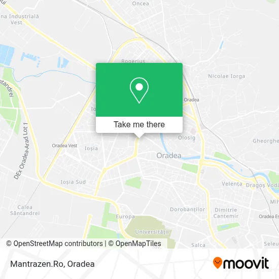 Mantrazen.Ro map