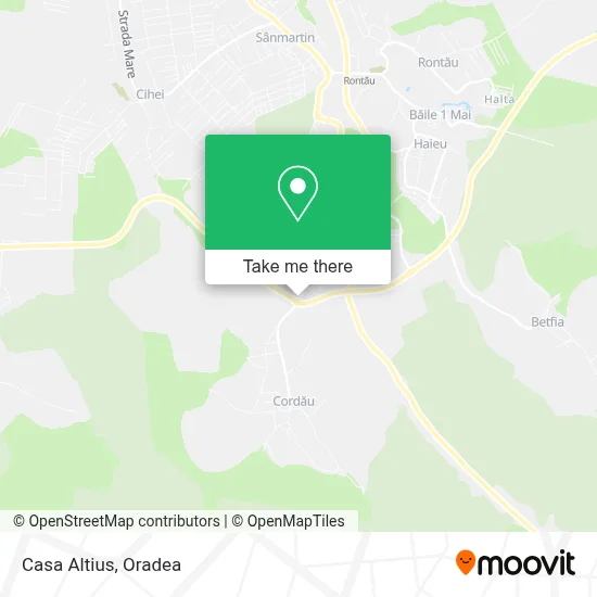 Casa Altius map